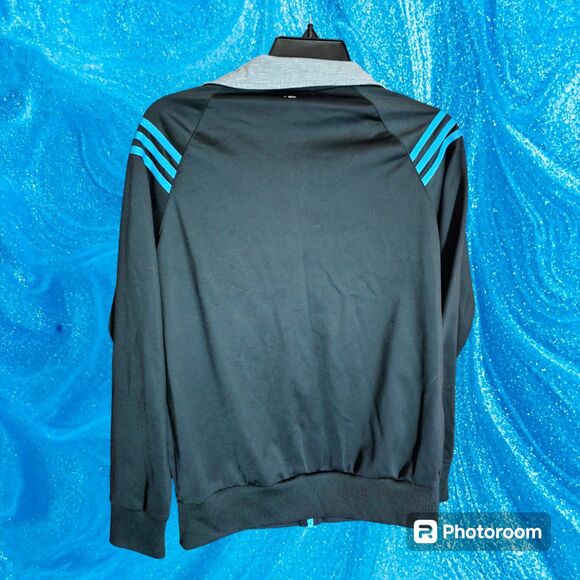 Adidas Zip Up Jacket Girl's Size M 12-14 (F24) - Picture 2 of 2